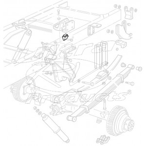 W0002026  -  Bumper Asm - Rear Axle 